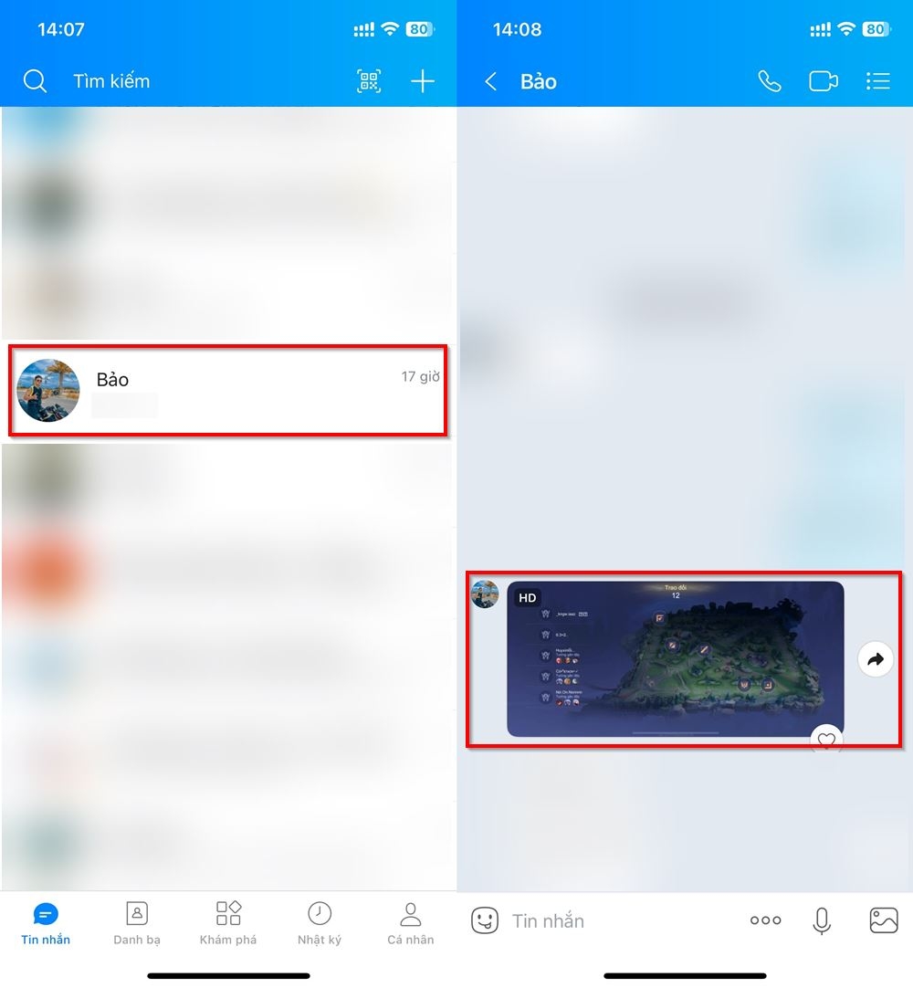 Cách gửi ảnh trên Zalo qua Gmail 1