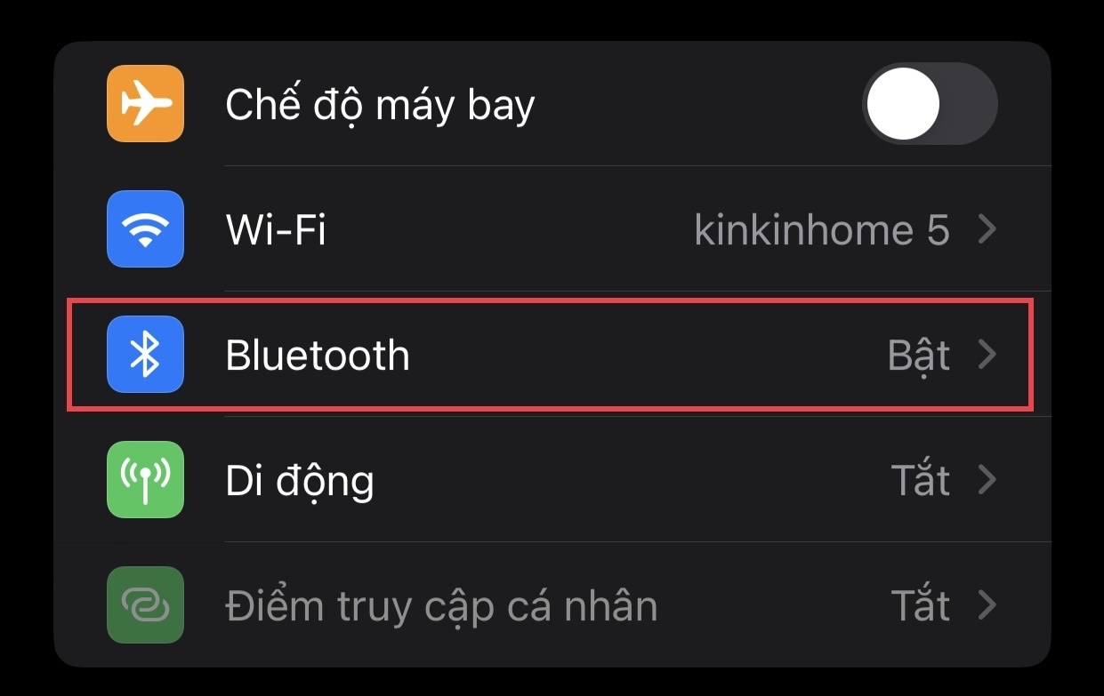 cách đổi tên tai nghe Bluetooth 1