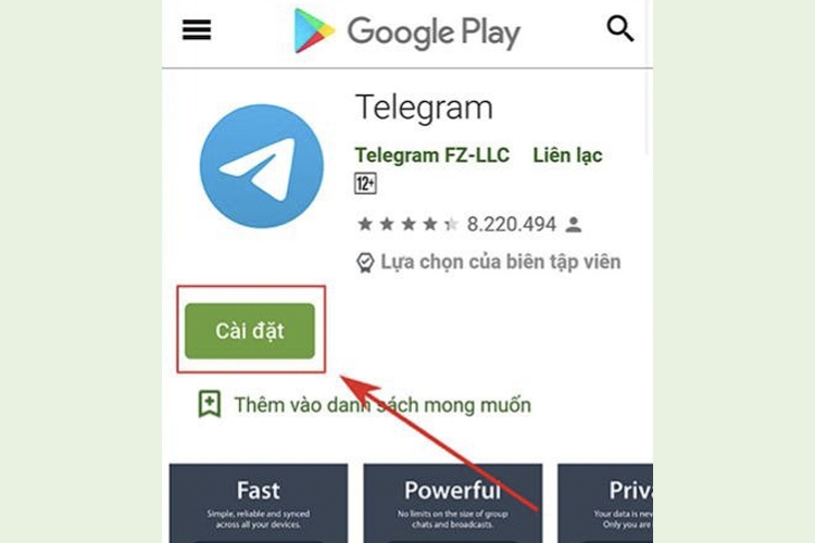 Cách tải Telegram cho điện thoại Android và iPhone nhanh chóng trong “một nốt nhạc” (Hình 7)