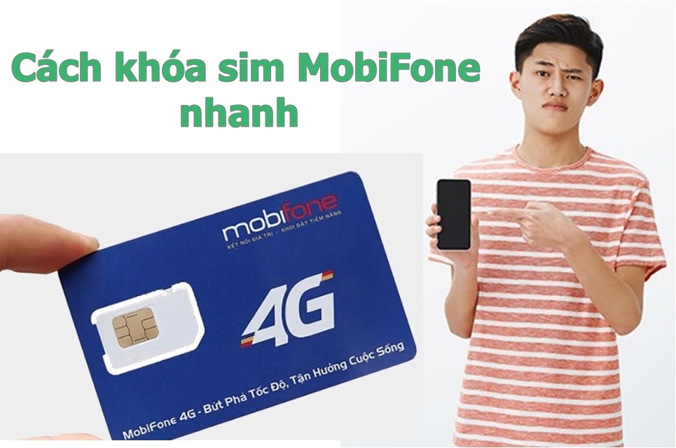 Khóa sim MobiFone bằng cách đến phòng giao dịch