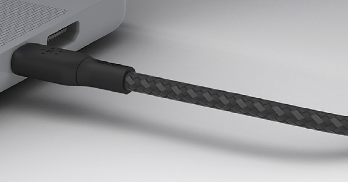 Cáp sạc USB-C to USB-C 1m vỏ dù Belkin