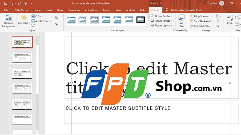 Cách chèn logo vào PowerPoint nhanh chóng, áp dụng cho mọi phiên bản PowerPoint (Hình 4)