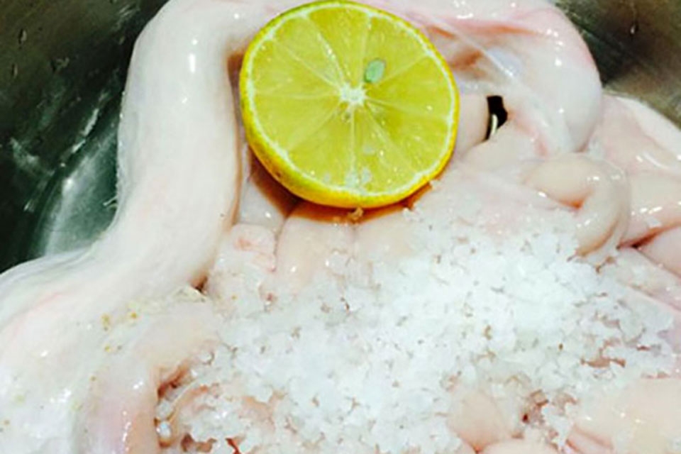 Nướng dồi sụn bằng nồi chiên không dầu - Ảnh 06