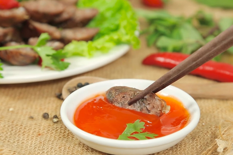 Nướng dồi sụn bằng nồi chiên không dầu - Ảnh 02