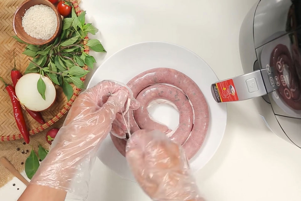 Nướng dồi sụn bằng nồi chiên không dầu - Ảnh 07