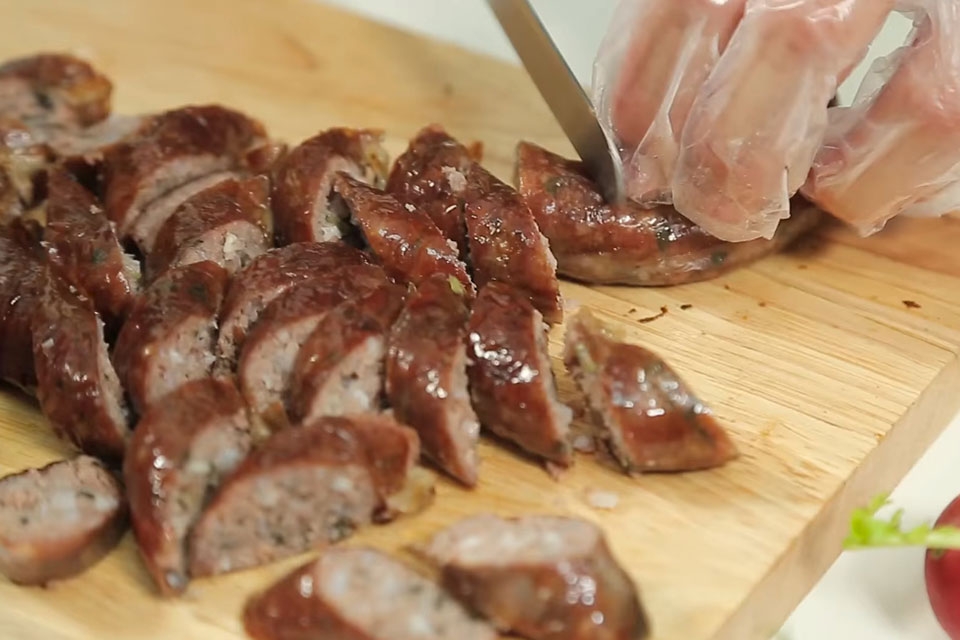 Nướng dồi sụn bằng nồi chiên không dầu - Ảnh 11