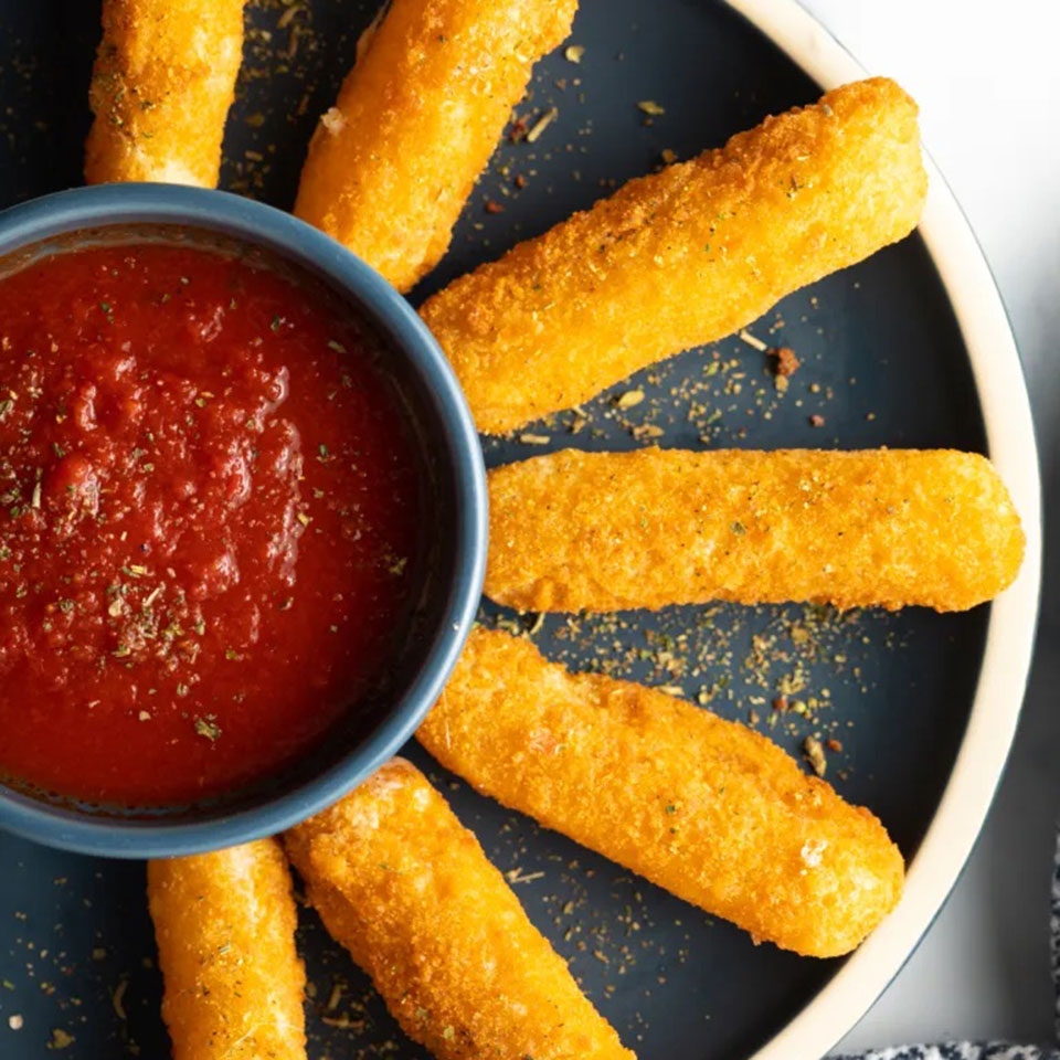 chiên phô mai que bằng nồi chiên không dầu (Ảnh 2)