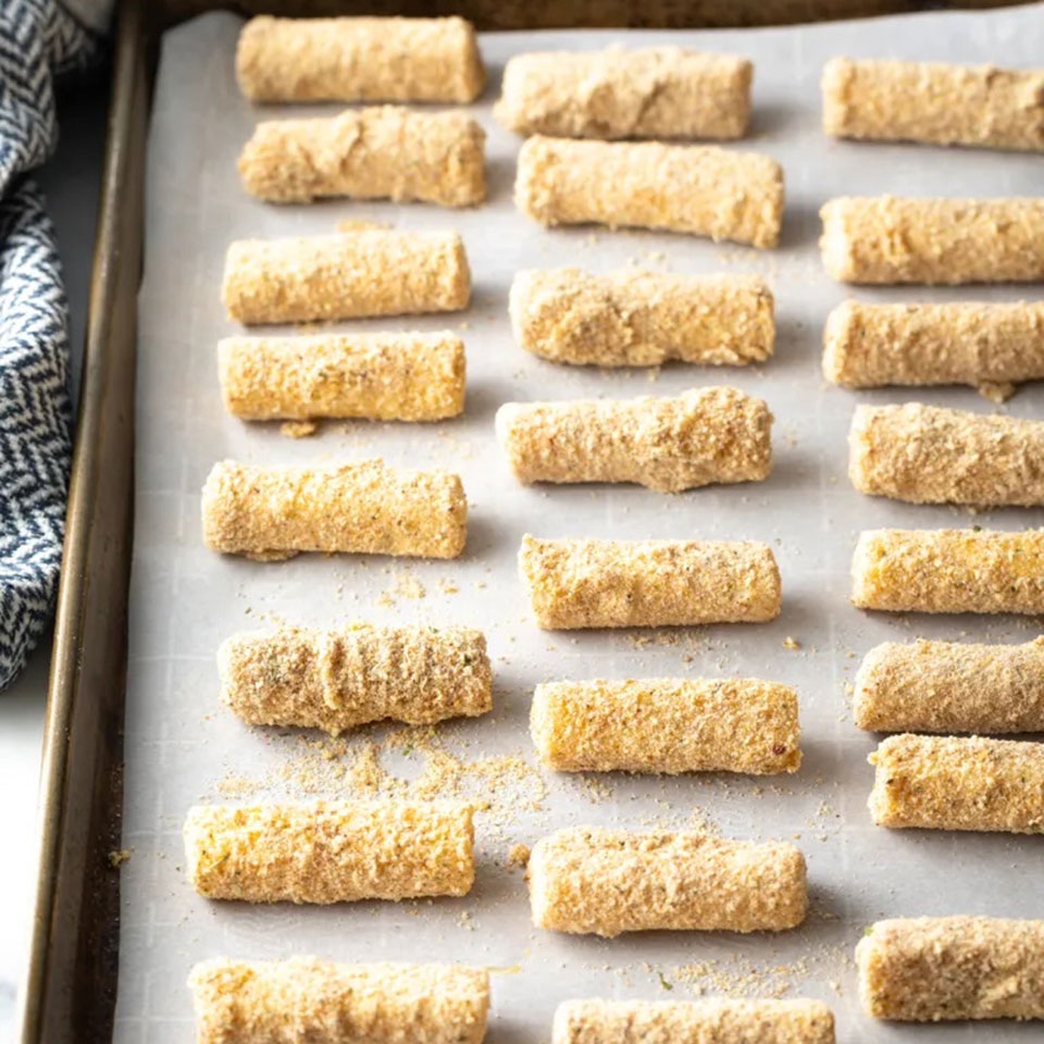 chiên phô mai que bằng nồi chiên không dầu (Ảnh 7)