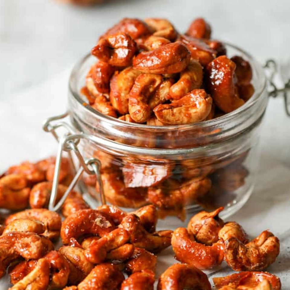 Rang hạt điều bằng nồi chiên không dầu - Ảnh 09