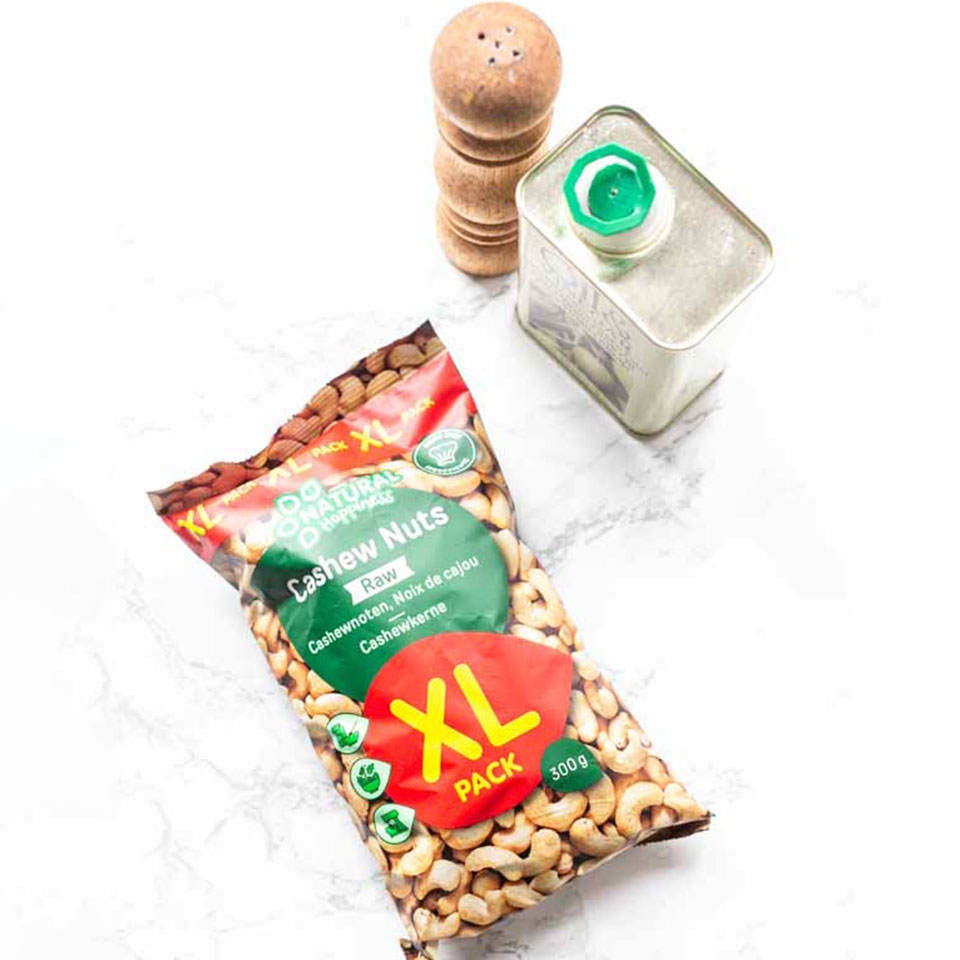 Rang hạt điều bằng nồi chiên không dầu - Ảnh 03