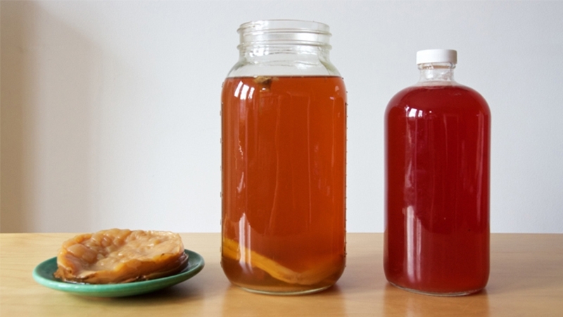 Trà xanh Kombucha có vị nguyên bản, chua ngọt, dễ uống