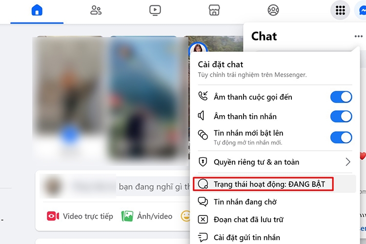 tắt trạng thái online trên Facebook - ảnh 3
