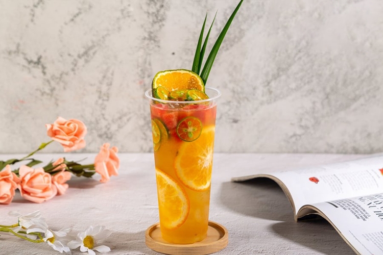 Làm trà trái cây nhiệt đới chiêu đãi cả nhà để giải nhiệt những ngày nắng nóng (Hình 7)
