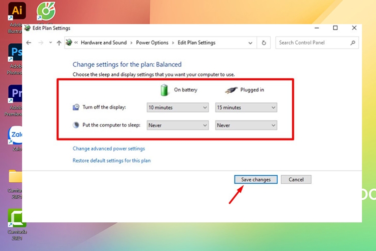 tắt màn hình laptop mà máy vẫn chạy (ảnh 11)