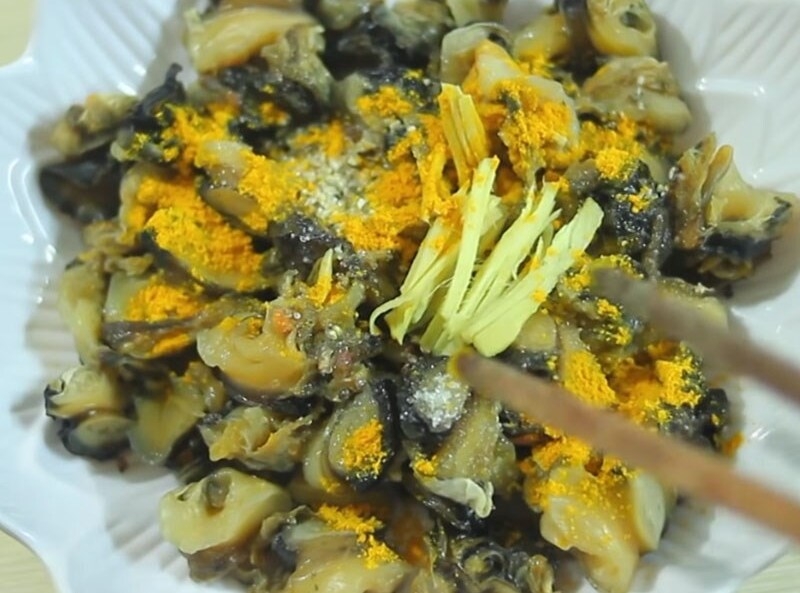 cách làm ốc nấu chuối - ảnh 6