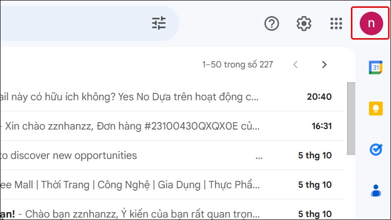 đăng xuất gmail trên máy tính, điện thoại - hình 1