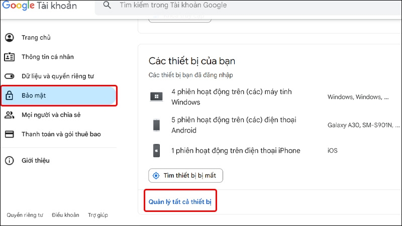 đăng xuất gmail trên máy tính, điện thoại - hình 9