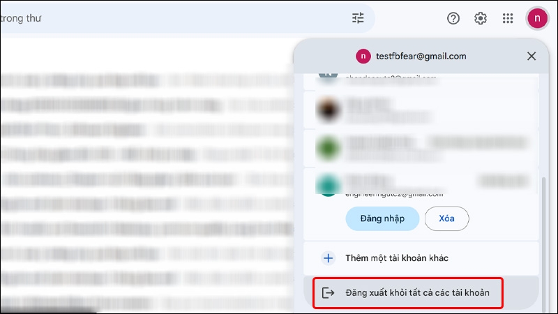 đăng xuất gmail trên máy tính, điện thoại - hình 2