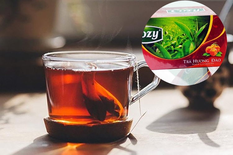 Cách làm trà đào tại nhà ngon “tuyệt cú mèo”, thức uống giải khát ngày nắng nóng (Hình 4)