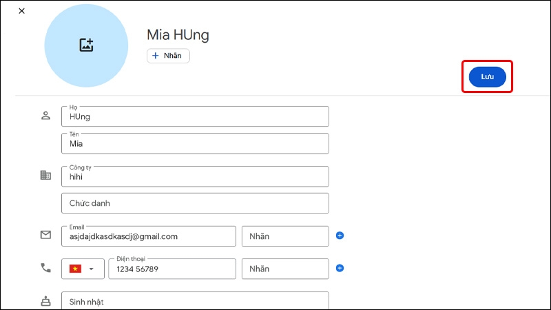 Cách xem và xóa danh bạ Gmail - hình 8