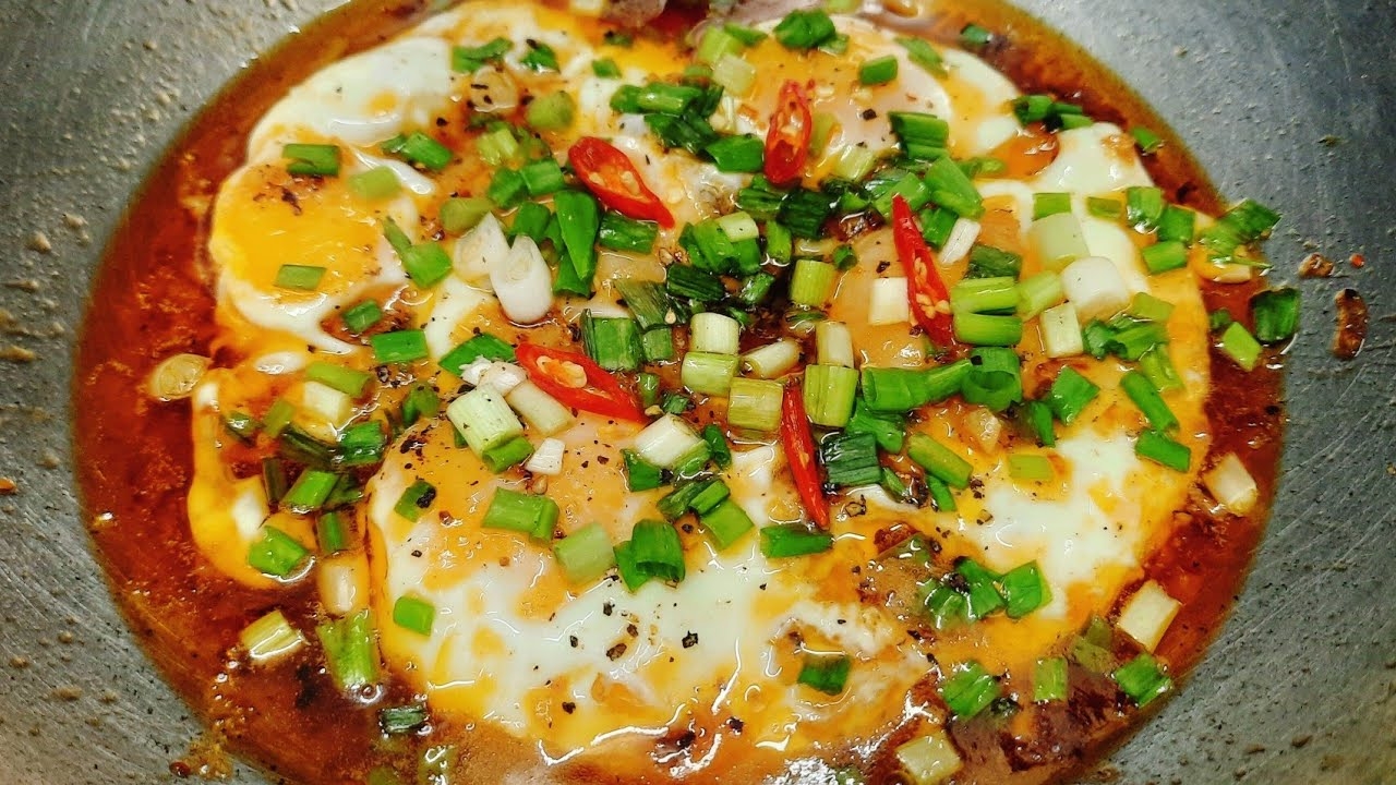 trứng chiên nước mắm 5