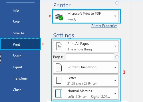 Tất tần tật cách chuyển Word sang PDF (8)