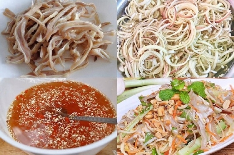 Nộm tai lợn hoa chuối