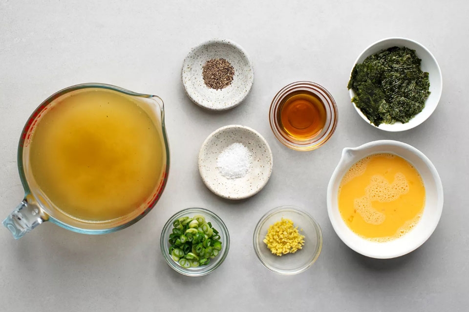 Cách làm canh rong biển trứng - Ảnh 01