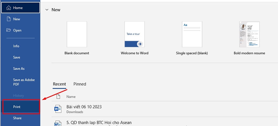 In 2 mặt trong Word - Ảnh 02