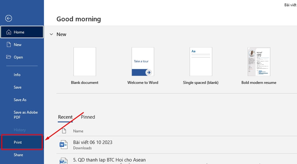 In 2 mặt trong Word - Ảnh 07