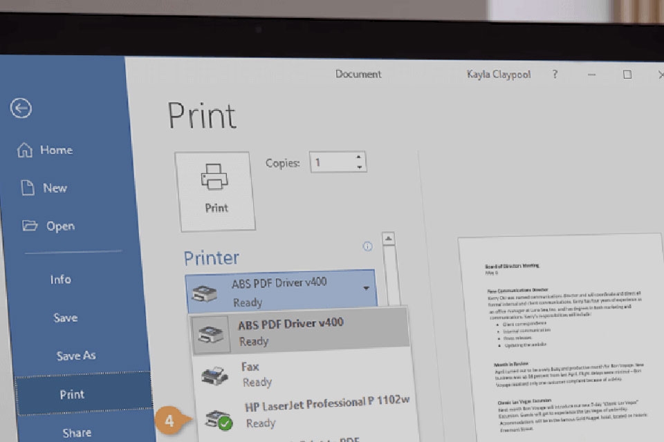 In 2 mặt trong Word - Ảnh 01