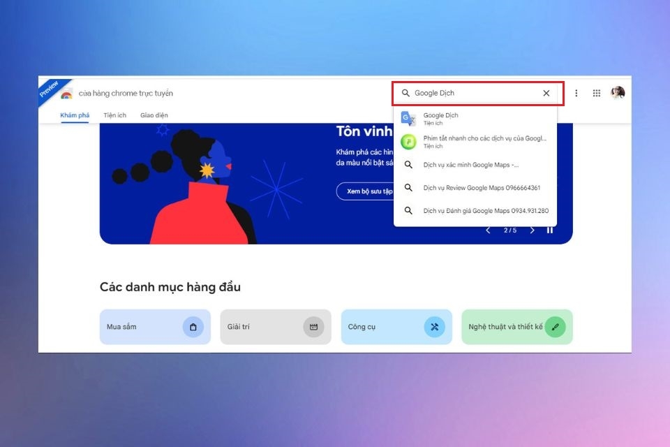 Cửa hàng Chrome 5