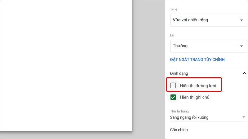 Xóa dòng kẻ trong Google Sheet - hình 7