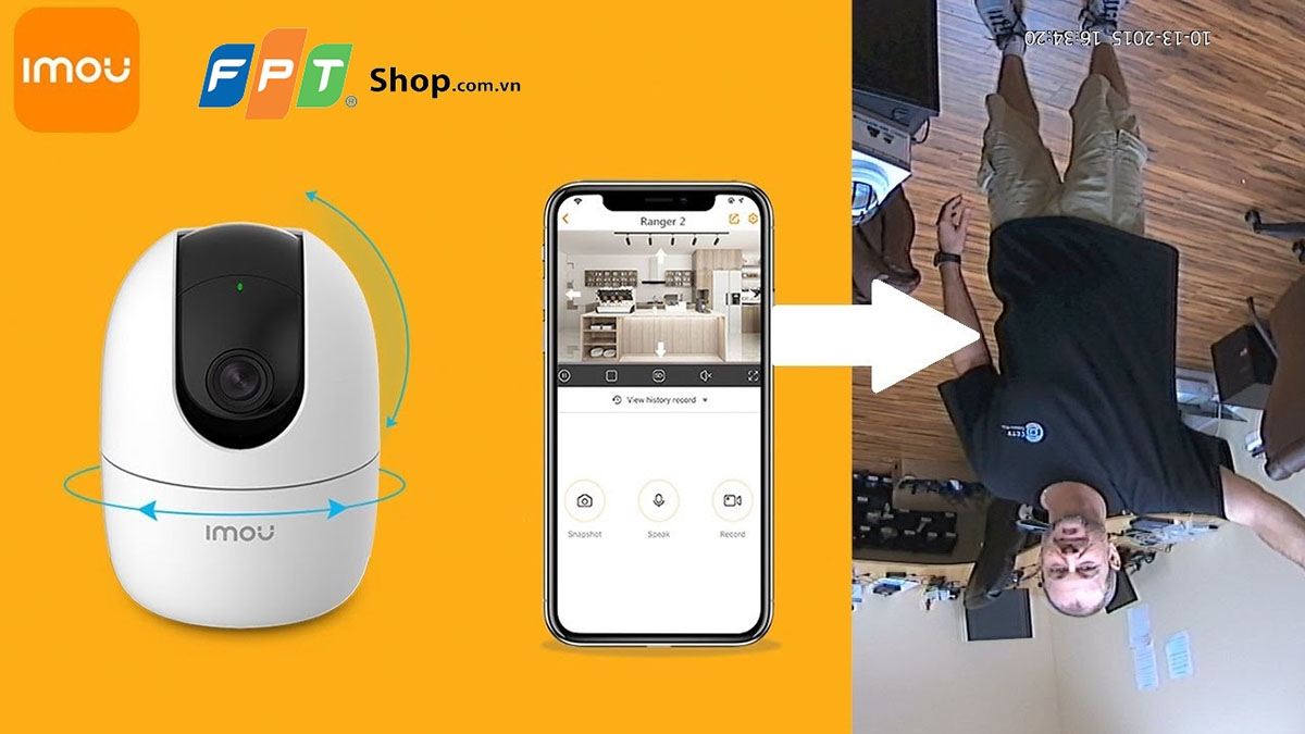 cách xoay camera imou trên điện thoại - hình 1