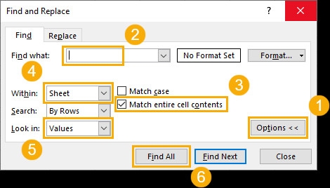 Tips to delete blank rows in Excel quickly and safely (10)