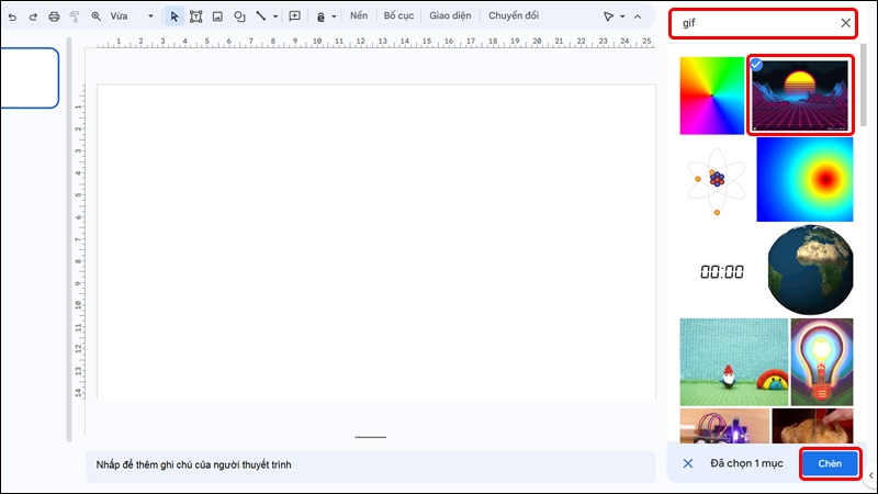 Chèn GIF, ảnh động vào PowerPoint - hình 11