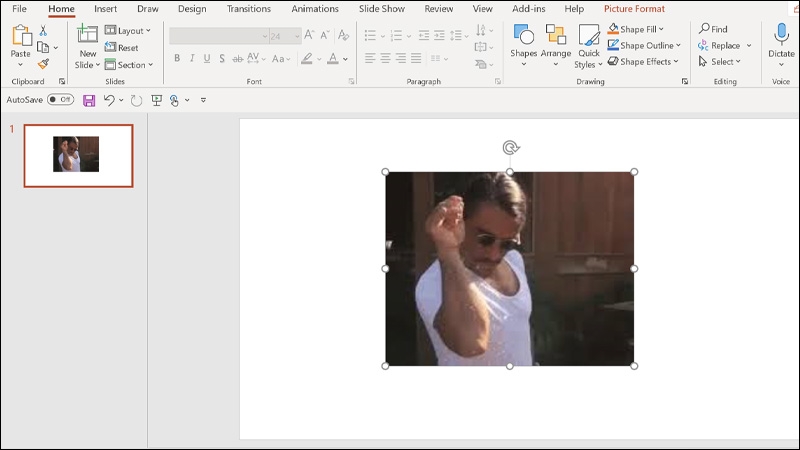 Chèn GIF, ảnh động vào PowerPoint - hình 3