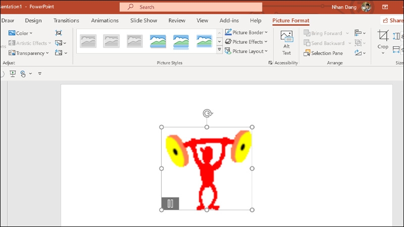 Chèn GIF, ảnh động vào PowerPoint - hình 6