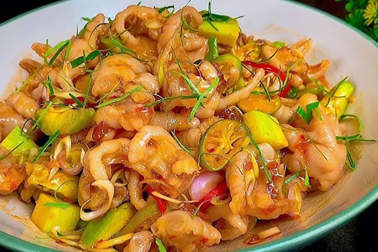 Chia sẻ cách làm chân gà sốt Thái đậm vị chua cay ngon bất bại, ăn là nghiền (Hình 7)