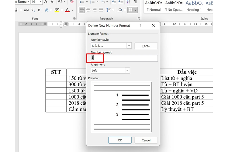 Summary of 3 fastest and simplest ways to number in Word 2023 (Image 5)