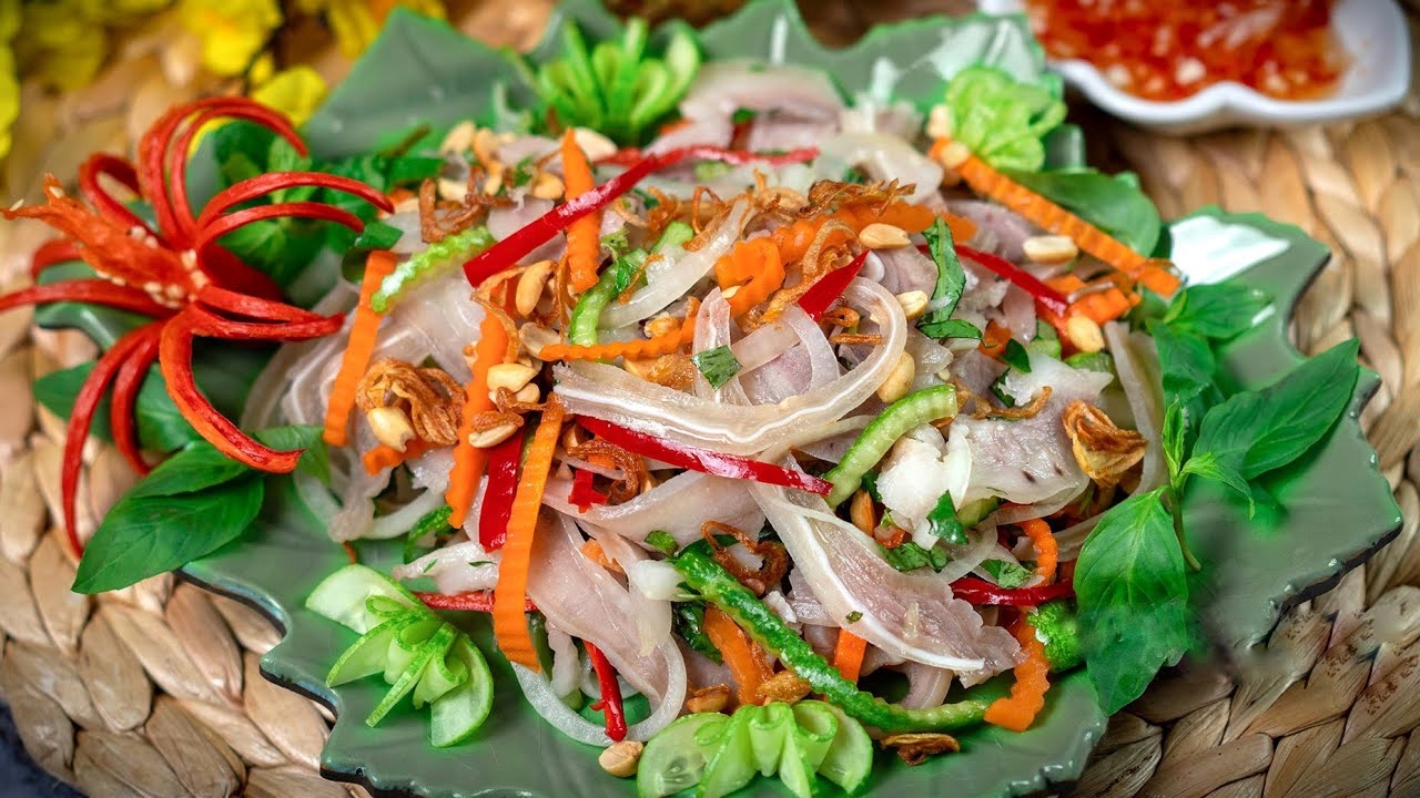 nộm dưa chuột 9