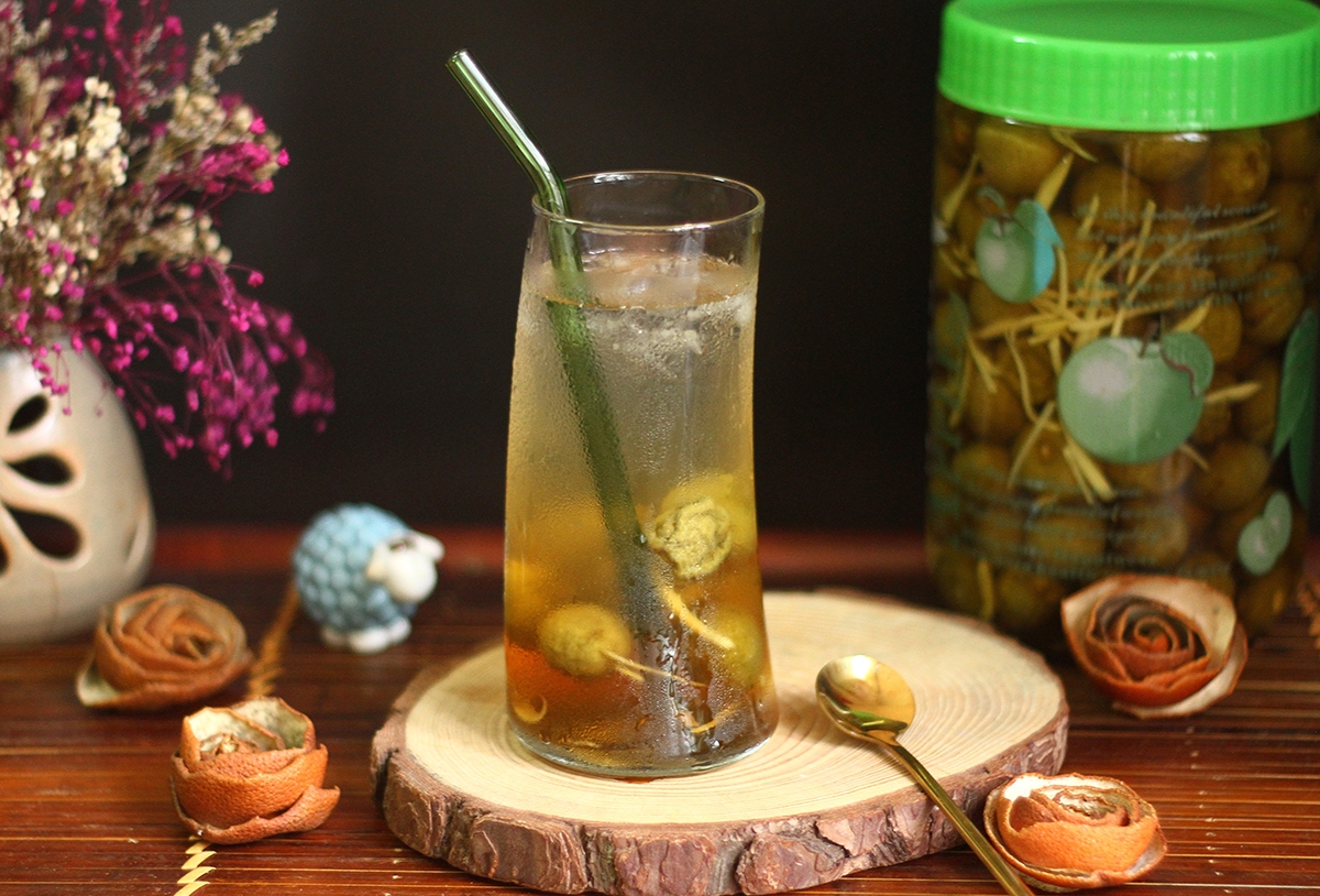 Nước sấu ngâm đường giải nhiệt ngày hè
