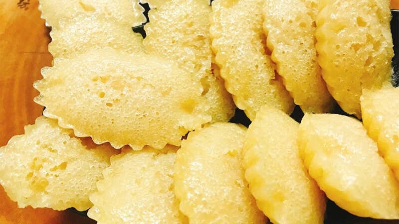 Bánh bò thốt nốt nhỏ xinh, ngọt thơm và béo ngậy