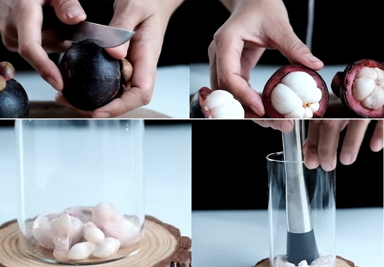 Sơ chế măng cụt