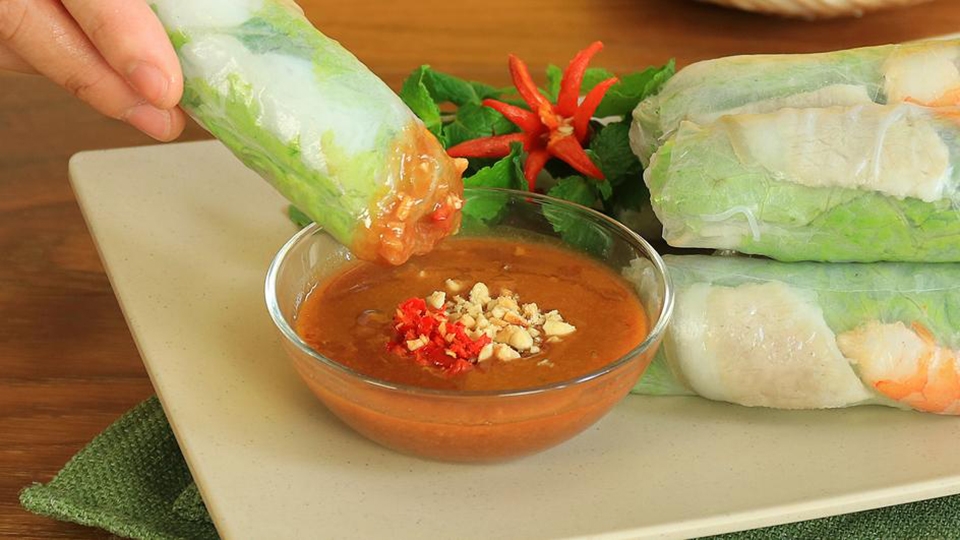 Món gỏi cuốn được yêu thích