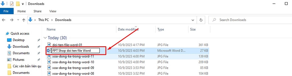 Đổi tên file Word - Ảnh 03