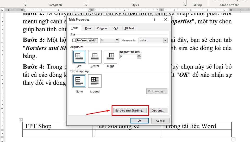 Cách xóa dòng kẻ trong Word - Ảnh 03