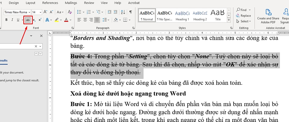 Cách xóa dòng kẻ trong Word - Ảnh 07