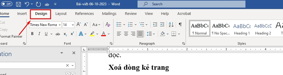 Cách xóa dòng kẻ trong Word - Ảnh 08
