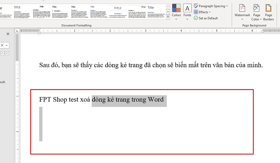 Cách xóa dòng kẻ trong Word - Ảnh 11